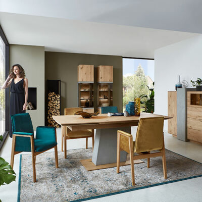 Dining room core oak nature – Hartmann solid wood furniture