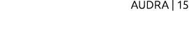 AUDRA | 15