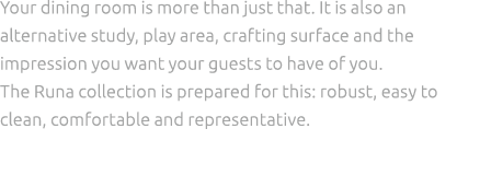 Your dining room is more than just that. It is also an alternative study, play area, crafting surface and the impress...